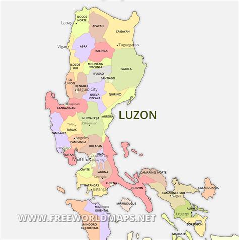 southern luzon provinces list|Philippines: Luzon (Provinces, Cities and Municipalities).